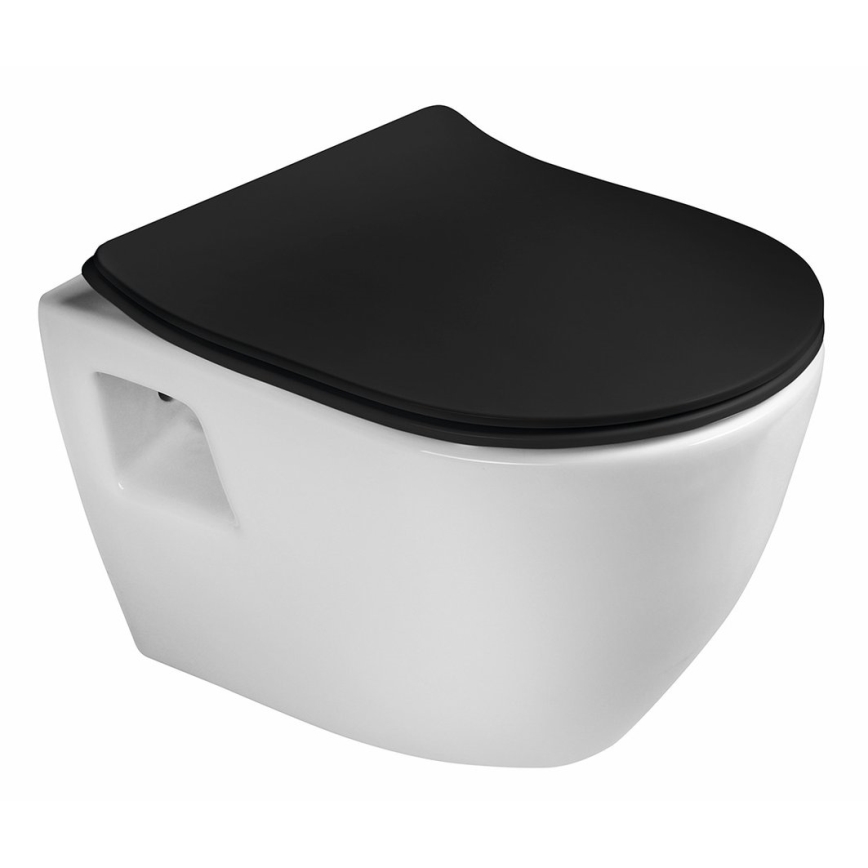 Creavit - Hangend toilet PAULA keramiek/wit