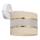 Crèmekleurige Wandlamp HELEN 1x E27 / 15W / 230V