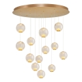 CREMONA LED Hanglamp 13xLED/5W/230V 3000K Goud