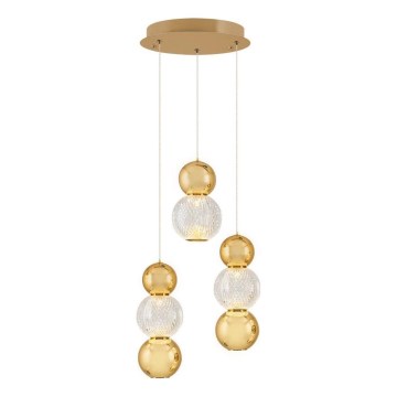 CREMONA LED Hanglamp/17W/230V 3000K Goud