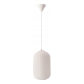 CRESTO Hanglamp 1xE27/40W/230V wit