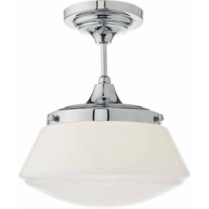 Där Lighting CAD0150 - Badkamer opbouwlamp CADEN 1xE27/60W/230V IP44 glanzend chroom