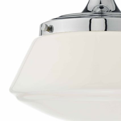 Där Lighting CAD0150 - Badkamer opbouwlamp CADEN 1xE27/60W/230V IP44 glanzend chroom