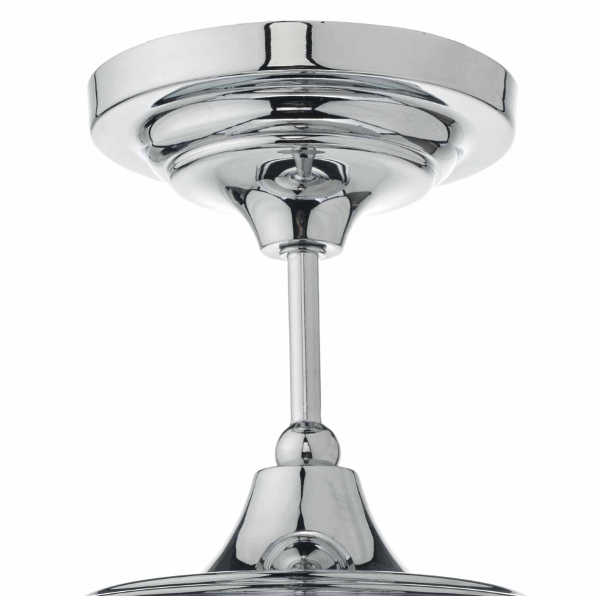 Där Lighting CAD0150 - Badkamer opbouwlamp CADEN 1xE27/60W/230V IP44 glanzend chroom