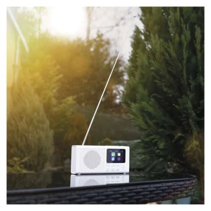 DAB DAB+ FM radio 3W/5V/4xAA wit