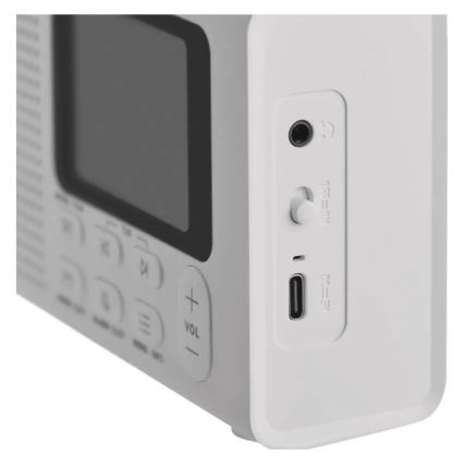 DAB DAB+ FM radio 3W/5V/4xAA wit