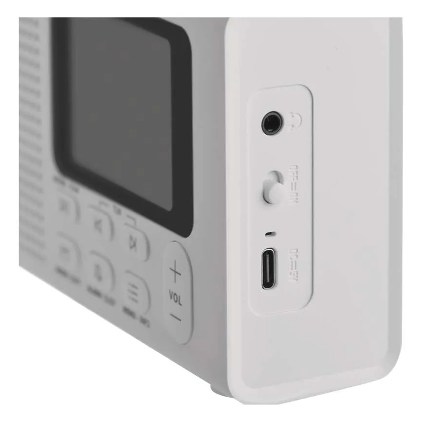 DAB DAB+ FM radio 3W/5V/4xAA wit