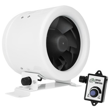 Dalap 24MF125 - Kanaalventilator met energiezuinige motor en toerentalregelaar MF 125 EC 20W/230V