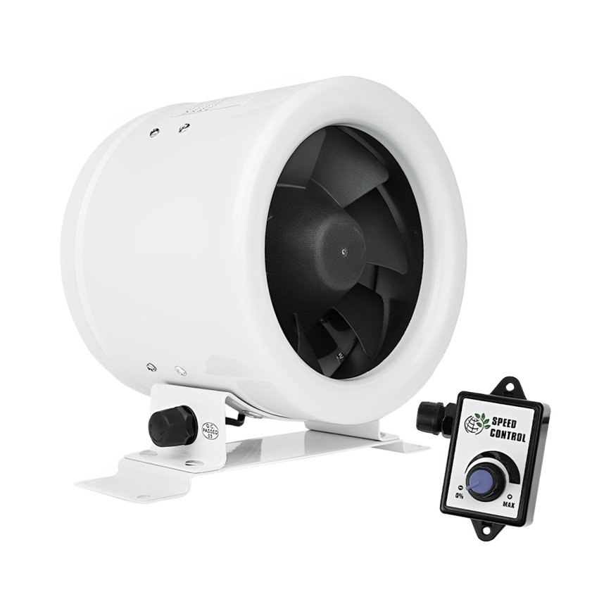 Dalap 24MF200 - Kanaalventilator met energiezuinige motor en toerentalregelaar MF 200 EC 75W/230V