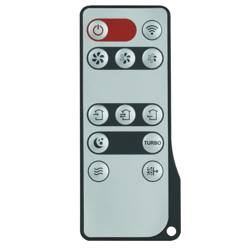 Dalap 25B160 - Lokale kamer-warmteterugwinning BRISE 160 22W/230V Wi-Fi + afstandsbediening