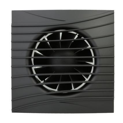 Dalap 41096 - Axiale ventilator 125 DARK 10W/230V