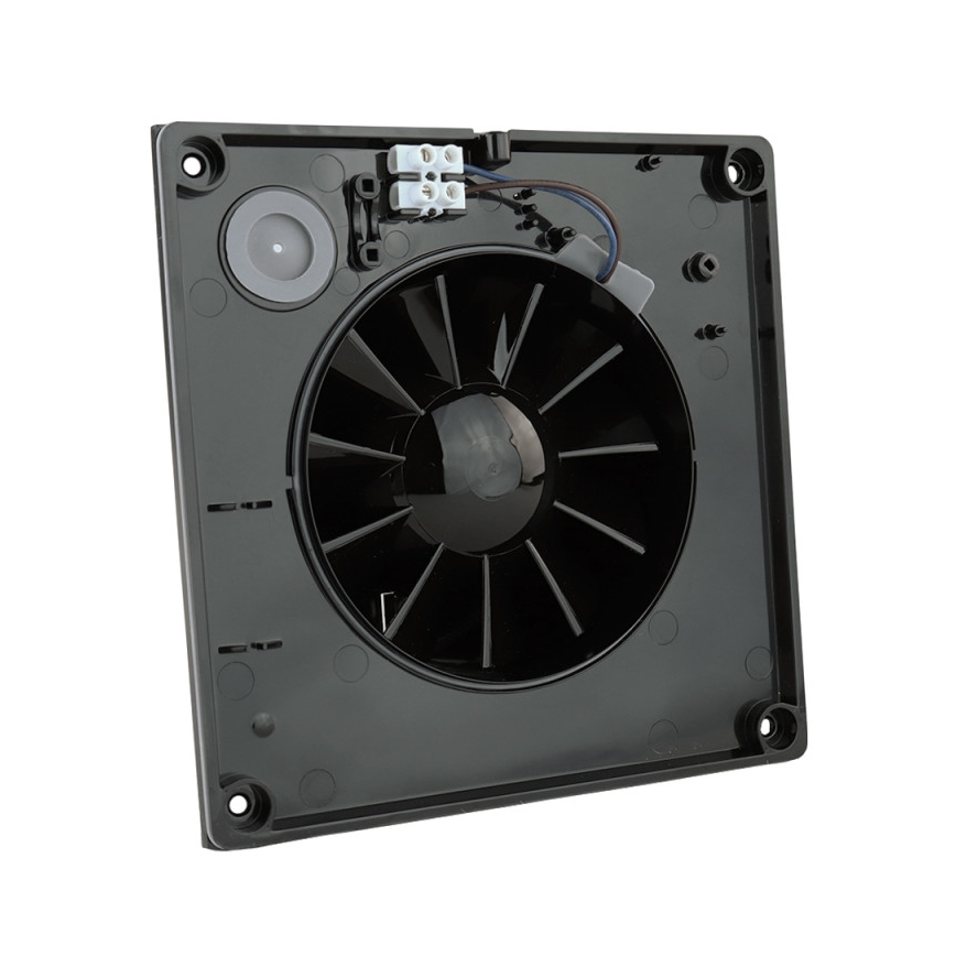 Dalap 41096 - Axiale ventilator 125 DARK 10W/230V