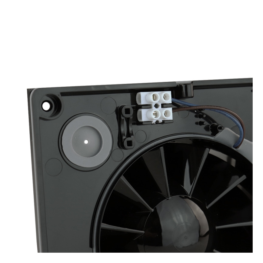 Dalap 41096 - Axiale ventilator 125 DARK 10W/230V