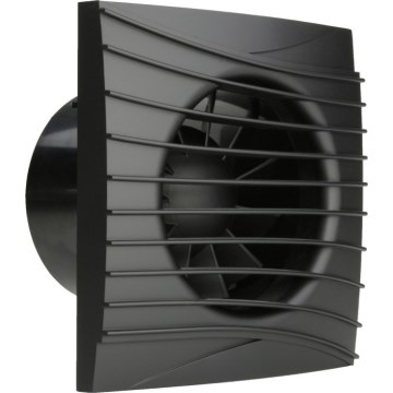 Dalap 41096ZW - Axiaalventilator met timer 125 DARK ZW 10W/230V