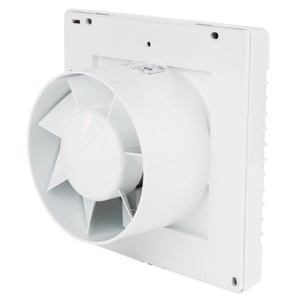 Dalap 41104 - Axiale ventilator met automatische terugslagklep 100 LV 12 18W/12V