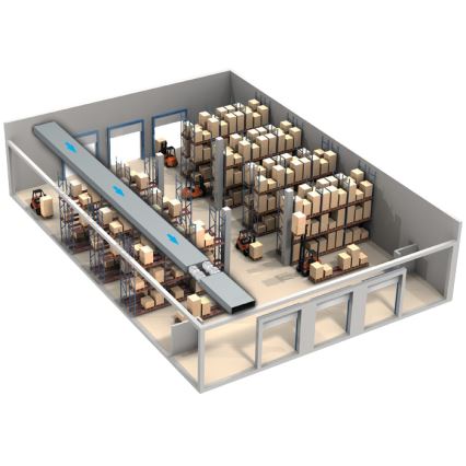 Dalap 8199 - Axiale ventilator AP PROFI 100 25W/230V