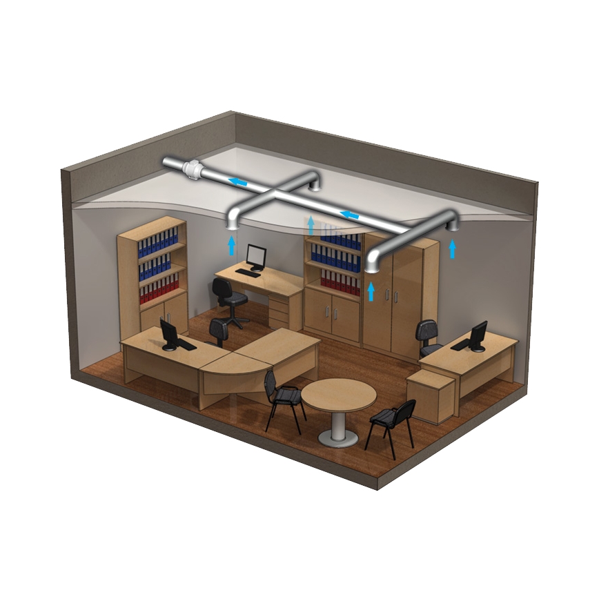 Dalap 8210 - Axiale ventilator AP PROFI 150 50W/230V