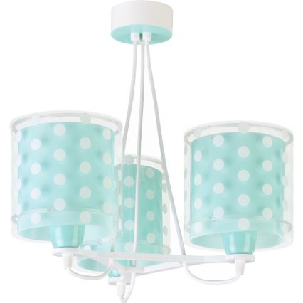 Dalber 41007H - Kinderhanglamp DOTS 3xE27/60W/230V