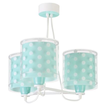 Dalber 41007H - Kinderhanglamp DOTS 3xE27/60W/230V