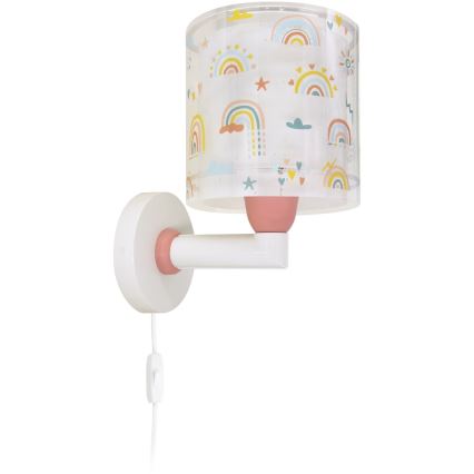 Dalber 41199 - Kinderwandlamp RAINBOW 1xE27/15W/230V veelkleurig