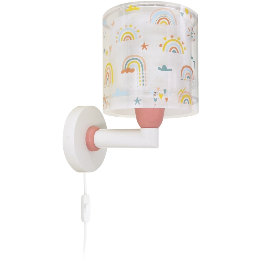 Dalber 41199 - Kinderwandlamp RAINBOW 1xE27/15W/230V veelkleurig