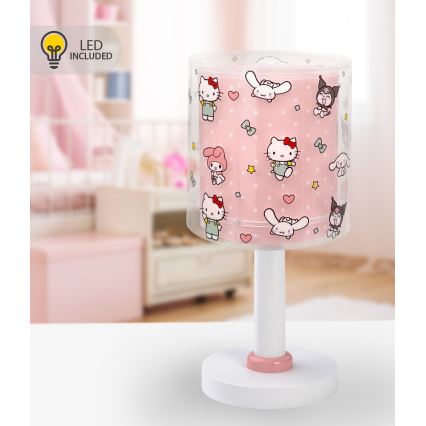 Dalber 41251 - LED-kinderlampje HELLO KITTY&FRIENDS 1xG4/4W/230V roze