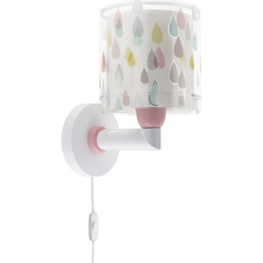 Dalber 41439 - Wand Lamp voor Kinderen COLOR RAIN 1xE27/60W/230V