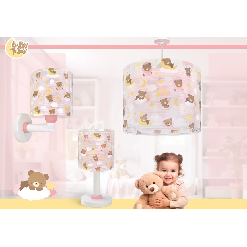 Dalber 41571S - LED kinderlampje BABY TEDDY 1xG4/4W/230V roze