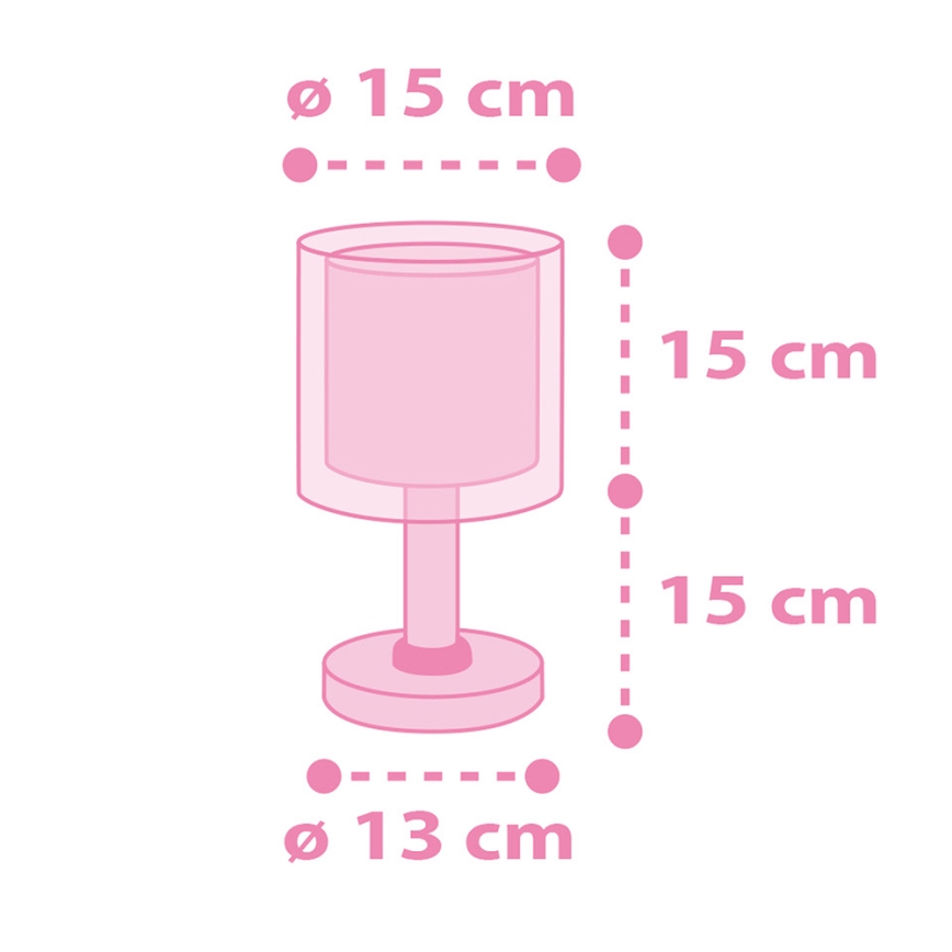 Dalber 41591 - Kinderlamp UNICORNS 1xE14/60W/230V