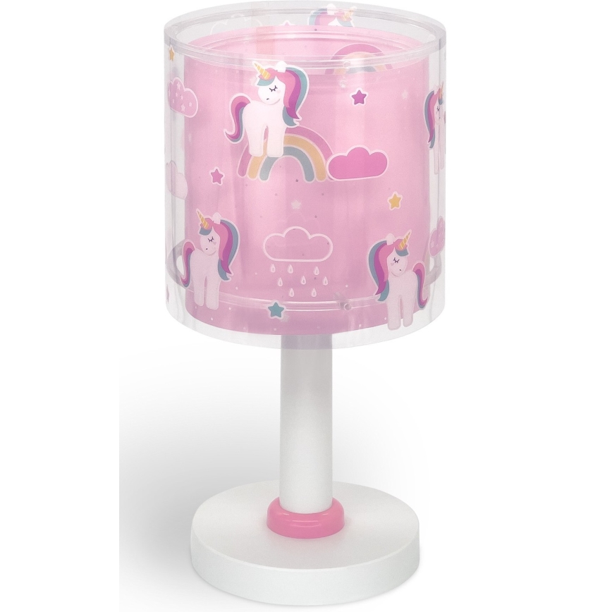 Dalber 41591N - LED-kinderlampje UNICORNS 1xG4/4W/230V roze