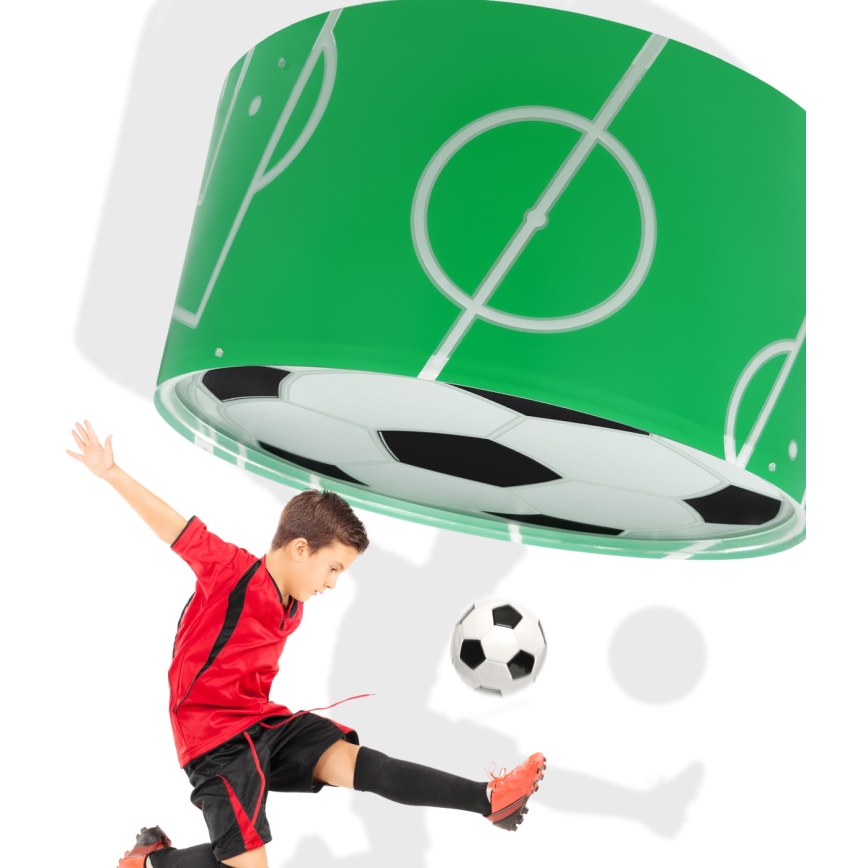 Dalber 41736 - Plafondlamp kinderkamer FOOTBALL 2xE27/15W/230V