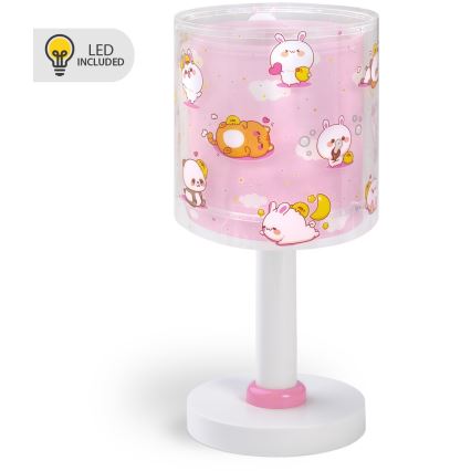 Dalber 41761S - LED kinderlampje KAWAII FRIENDS 1xG4/4W/230V roze
