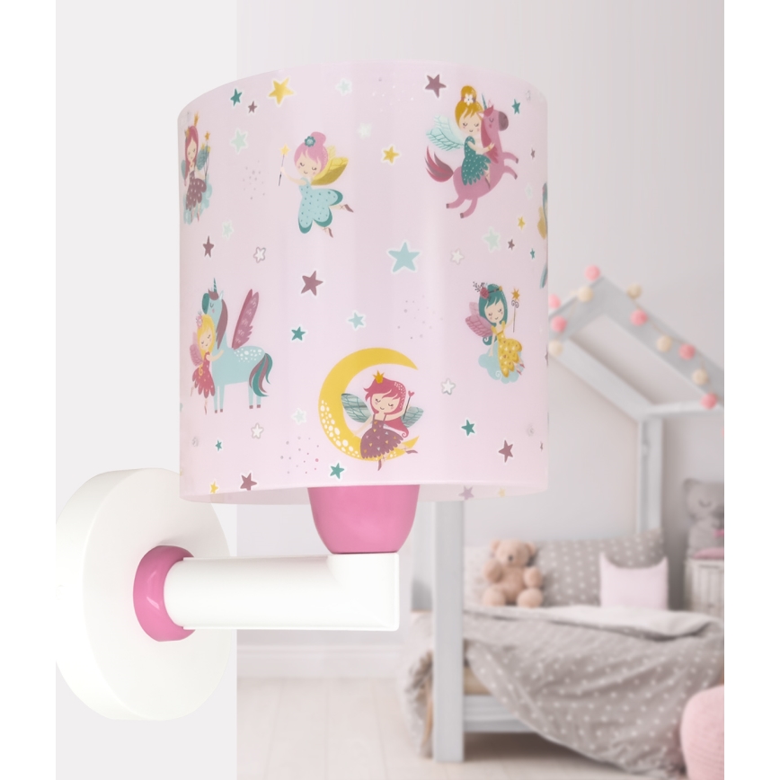 Dalber 42499 - Kinderwandlamp FAIRY DREAMS 1xE27/15W/230V