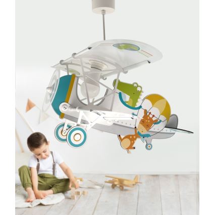 Dalber 54542 - Kinderlamp LITTLE CROCODILE 1xE27/15W/230V