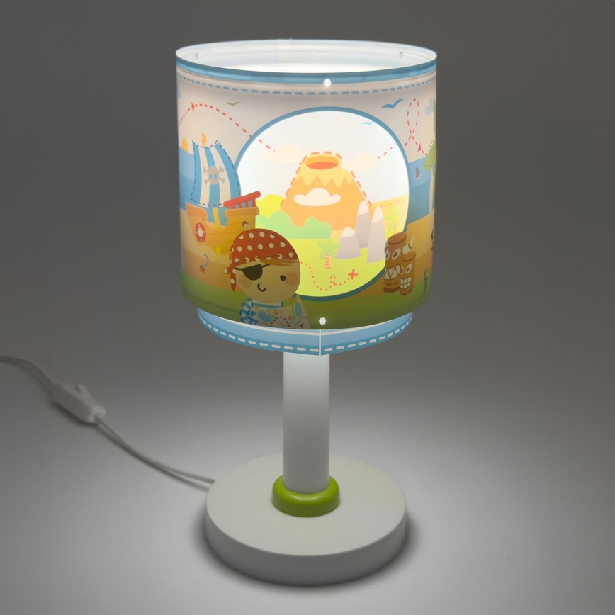 Dalber 60651 - Kleine kinderlamp PIRAAT ISLAND 1xE14/8W/230V