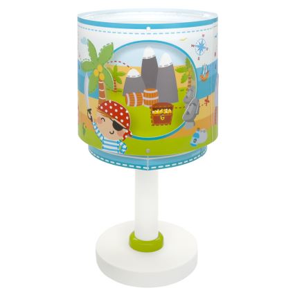 Dalber 60651 - Kleine kinderlamp PIRAAT ISLAND 1xE14/8W/230V
