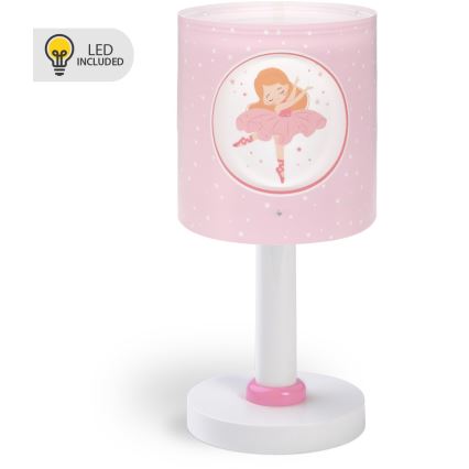 Dalber 60911 - LED kinderlampje PRINCESS DANCE 1xG4/4W/230V roze