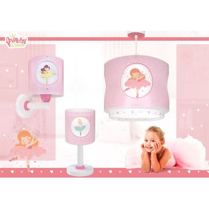 Dalber 60911 - LED kinderlampje PRINCESS DANCE 1xG4/4W/230V roze