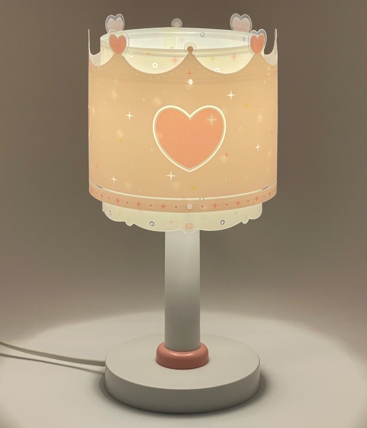 Dalber 61101N - LED kinderlampje LITTLE QUEEN 1xG4/4W/230V roze