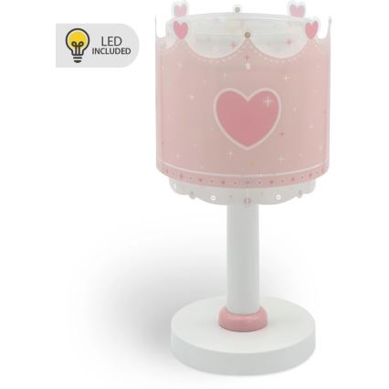Dalber 61101N - LED kinderlampje LITTLE QUEEN 1xG4/4W/230V roze