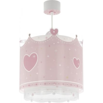 Dalber 61102 - Hanglamp voor Kinderen LITTLE QUEEN 1xE27/60W/230V