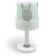 Dalber 61151H - Lamp voor Kinderen BUNNY 1xE14/40W/230V groen