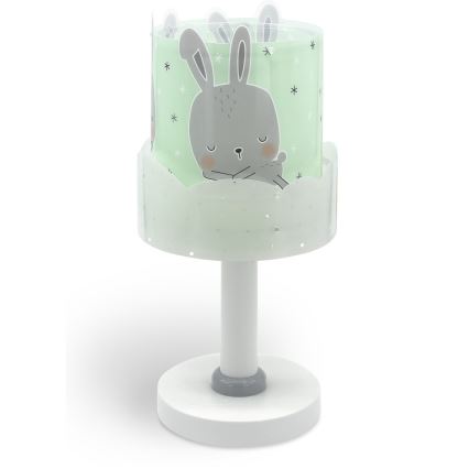 Dalber 61151H - Lamp voor Kinderen BUNNY 1xE14/40W/230V groen