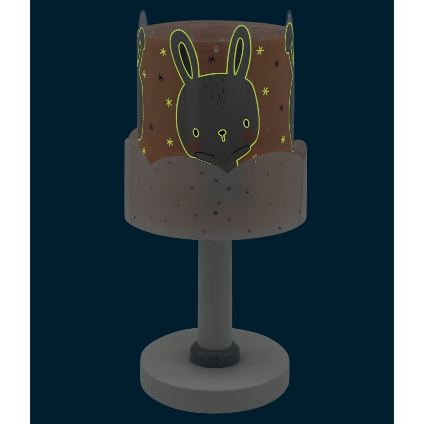 Dalber 61151S - Lamp voor Kinderen BUNNY 1xE14/40W/230V oranje