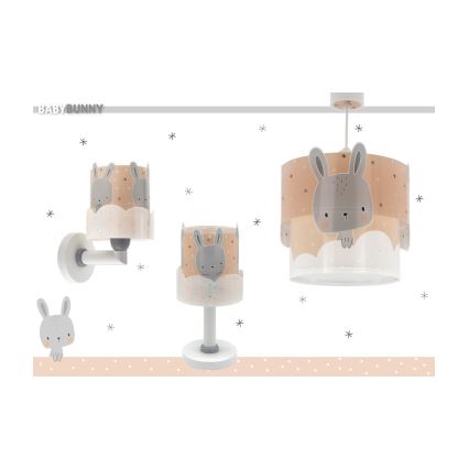 Dalber 61151S - Lamp voor Kinderen BUNNY 1xE14/40W/230V oranje