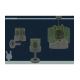Dalber 61152H - Hanglamp voor Kinderen BUNNY 1xE27/60W/230V groen