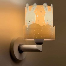 Dalber 61159S - Wand Lamp voor Kinderen BUNNY 1xE27/60W/230V oranje