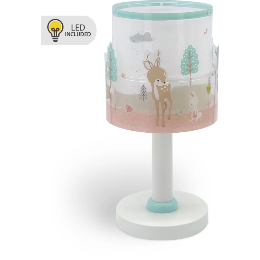 Dalber 61271N - LED-kinderlamp LOVING DEER 1xG4/4W/230V veelkleurig