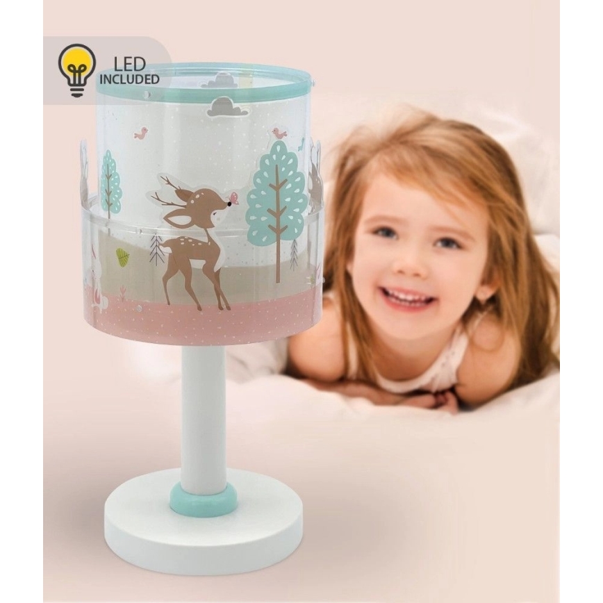 Dalber 61271N - LED-kinderlamp LOVING DEER 1xG4/4W/230V veelkleurig