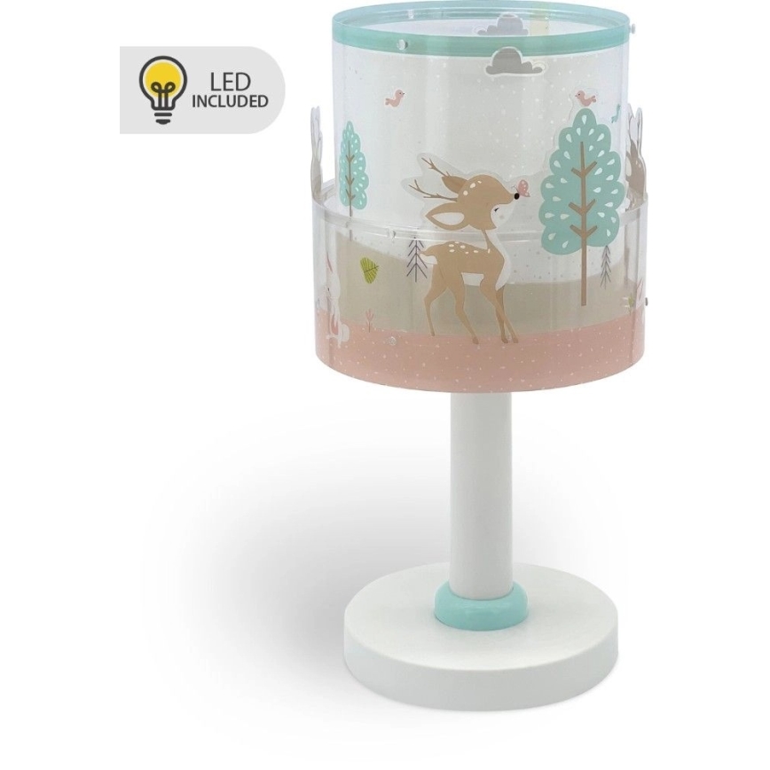 Dalber 61271N - LED-kinderlamp LOVING DEER 1xG4/4W/230V veelkleurig